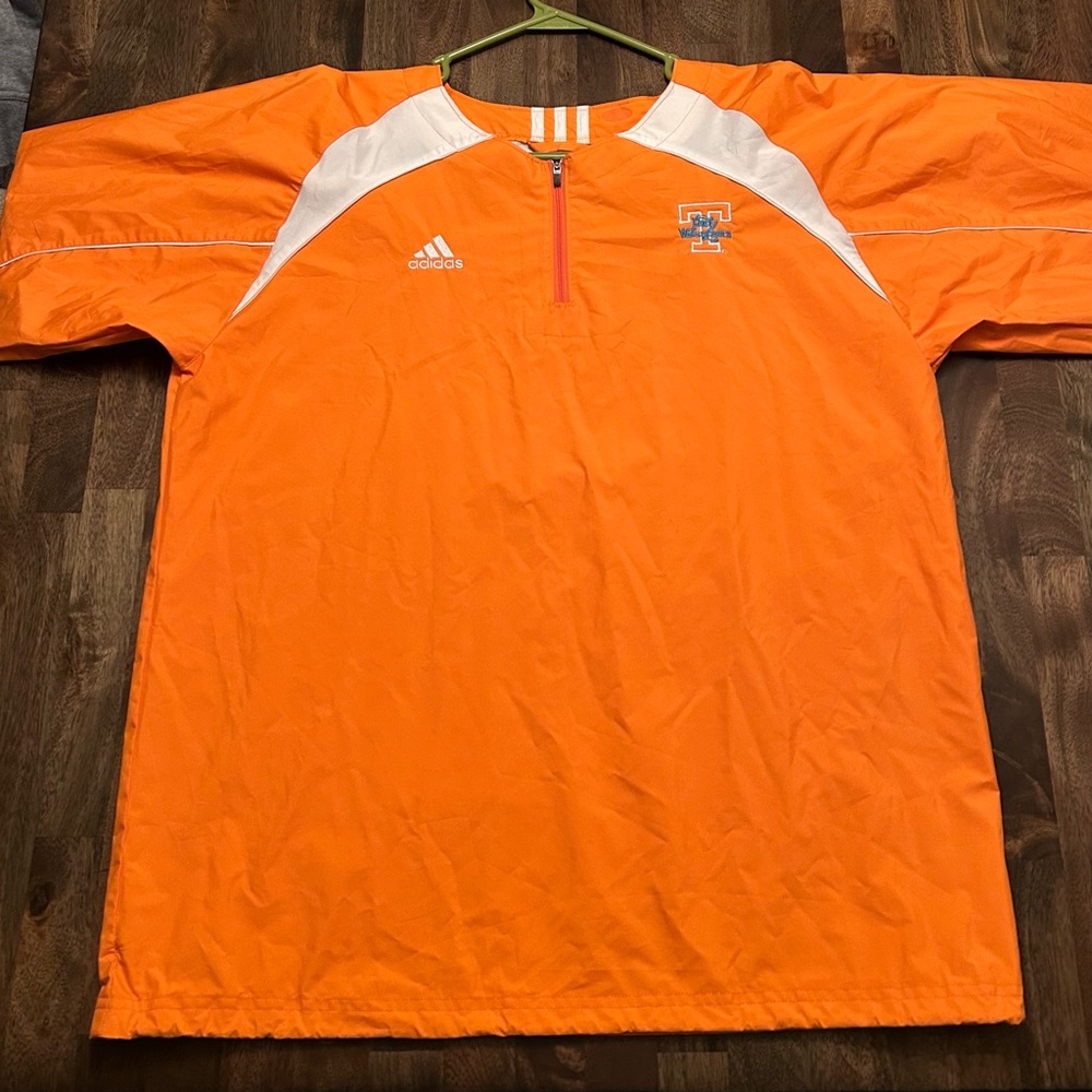 Adidas University of Tennessee Vibrant Orange Windbreaker Jacket